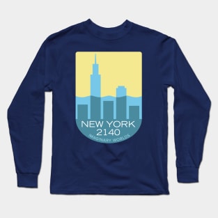 Imaginary Worlds - New York 2140 Long Sleeve T-Shirt